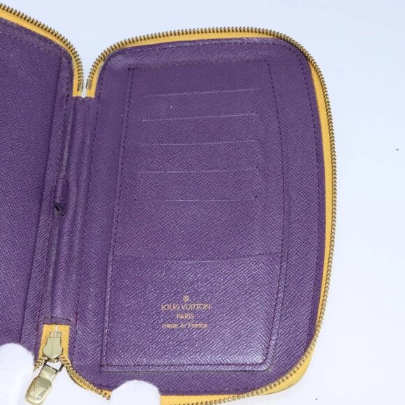 LOUIS VUITTON Epi Agenda Geode Travel Case Yellow M63879 LV Auth 107914 - Picture 9 of 16